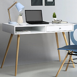 Idmarket MARKET Bureau EFFIE bois blanc