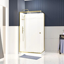 Aurlane Cabine de douche rectangle Sunny
