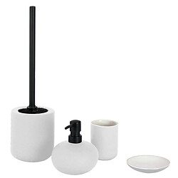 Paris Prix Brosse WC Unie Soft Touch Mambo - Blanc