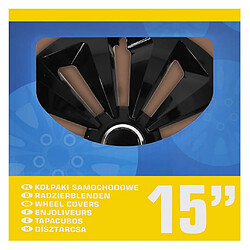 ProPlus Enjoliveurs Fox Noir 15"