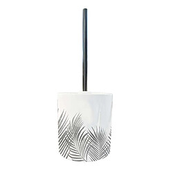 Paris Prix Brosse WC Orbella - Blanc et Argent