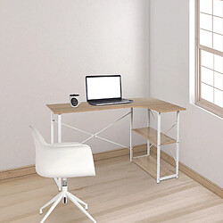 Acheter The Home Deco Factory Bureau d'angle Job - Blanc