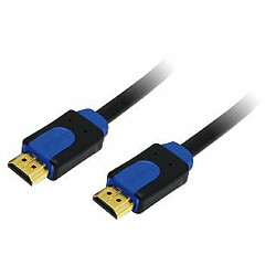 LogiLink HDMI High Speed 3 m Noir/Bleu