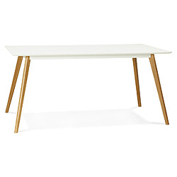 Alterego Table/Bureau CANDY Blanc