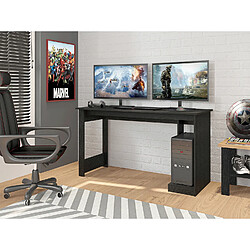 Pegane Bureau gamer - Noir