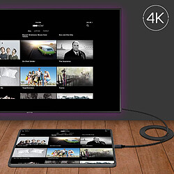 Avis Wiwu Câble USB-C HDMI - 2m Noir