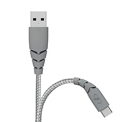 Acheter Bigben Force Power Câble Ultra-renforcé USB A/USB C 2m Gris