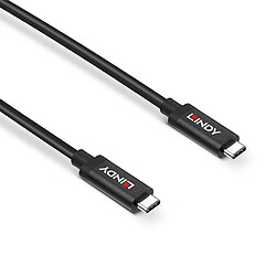 Avis Lindy 43308 Câble USB-C 5 m Noir