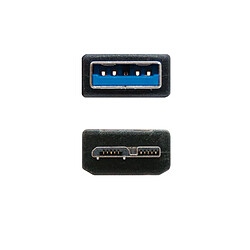 Avis Nanocable 10.01.1101-BK USB 1 m