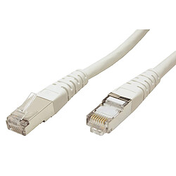 Avis Fox Pathé Europa ROLINE Patch S/FTP Cat6 1m - Gris
