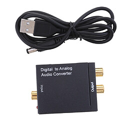 Convertisseur audio coaxial RCA