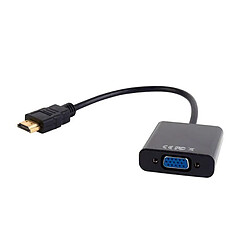 Gembird Convertisseur HDMI > VGA + Audio Femelle