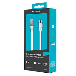 Avis Metronic Câble TV coaxial/Ethernet