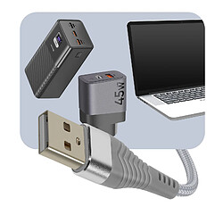 LinQ Câble 3 en 1 USB-C/Lightning - 70 cm pas cher