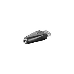 Adaptateur USB A femelle vers 3.5mm