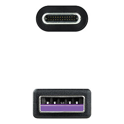 Avis Nanocable Câble USB 2.0/Type-C 3m Noir