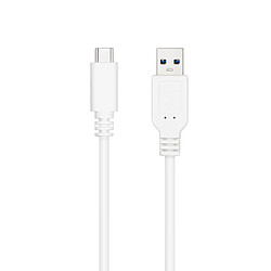 NANOCABLE Câble USB-C 1.5m - Blanc