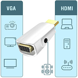 Avis Avizar adaptateur HDMI vers VGA - Blanc