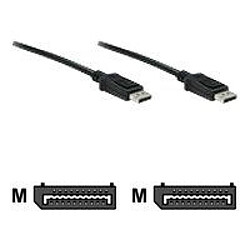 Arte Video câble Manhattan 306935 - 1,3 m Noir