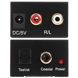 Avis Wewoo Adaptateur Coaxial Numérique - RCA Audio