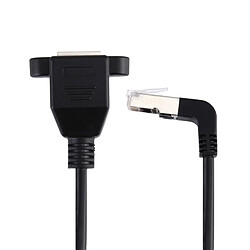 Wewoo Câble RJ45 mâle plié vers femelle