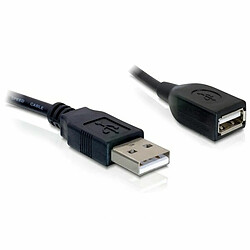 DELOCK 82457 USB 15cm/150cm - Noir