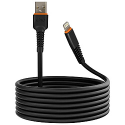LinQ Câble USB - Lightning - 3 m - 20W - Noir