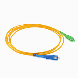 Metronic câble fibre optique 2 m Vert/Bleu