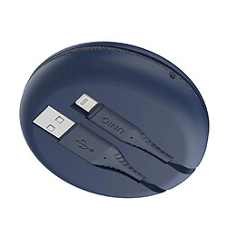 Uniq Câble USB-A/Lightning - 1.2M Bleu