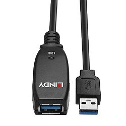 Acheter Lindy Rallonge active USB 3.0, Slim, 15m