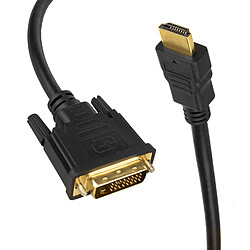 Acheter Maclean Câble DVI-HDMI 2m - Noir