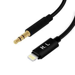 Avizar Lightning vers Jack 3.5mm - Noir