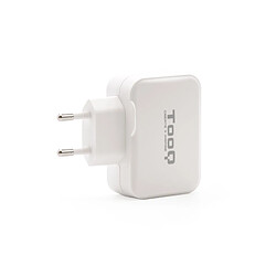 Acheter Tooq Chargeur Mural USB 2.0, USB-C - Blanc