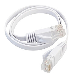 Wewoo CAT6 Câble LAN Ethernet - 0,5m - Blanc
