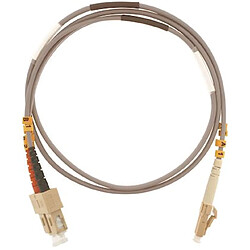 GigaMedia Jarretière optique duplex LC/SC