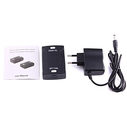 Avis Wewoo Adaptateur RCA-optique audio