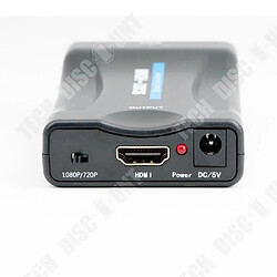 Tech Discount TD® Convertisseur Péritel vers HDMI