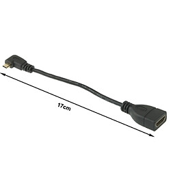 Avis Wewoo Adaptateur HDMI 90° - Noir