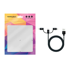 Nanocable Câble USB - 1 m - Noir