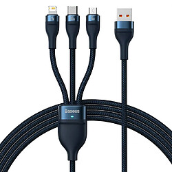 Baseus Câble USB-A Flash Pd 100W 1.2M Bleu