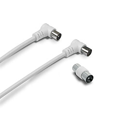 Metronic Câble TV coaxial 2m