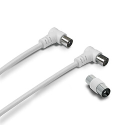 METRONIC Câble TV Coaxial - 9,52 mm - 5m