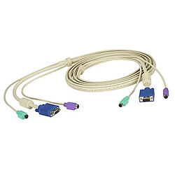 Black Box Blackbox EHN409-0010 VGA PS/2 DIN - Gris - Occasion
