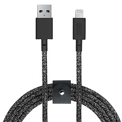 Native Union Câble Eco Belt USB-C vers Lightning - 3 m - Noir