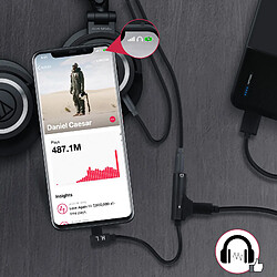 Acheter Avizar Adaptateur Audio et Charge iPhone Noir