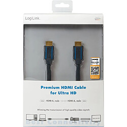 LogiLink HDMI 7.5m CHB007 Noir