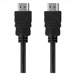 TNB T'NB HDMI18 Câble HDMI M/M - 1.8m - Noir Câble HDMI mâle/mâle - Longueur 1.8 m - Qualité numérique