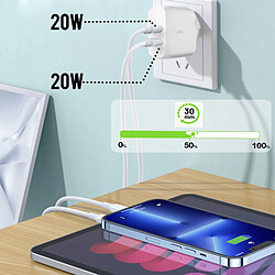 Avis Belkin Double chargeur USB-C 40W