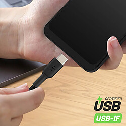 Avis Belkin Câble USB vers USB-C 18W Nylon Tressé 3m Charge et Synchro Noir