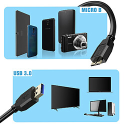 Acheter Avizar Câble USB 3.0 Micro B - Noir 1,8m